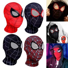 Spider-Man 3D Mask Spiderman Movie Hero Costume Cosplay Props Kids / Adult Size