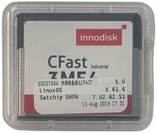 Innodisk CFast 3ME4 8GB Industrial Flash Memory Card LinuxOS Tested