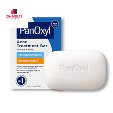 Panoxyl Acne Treatment Bar with 10 Benzoyl Peroxide, Maximum Strength Acne Bar