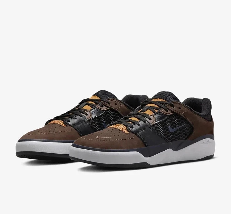 Nike SB Ishod Premium Mens Size 9 Skate Baroque Brown Black  display picture 1