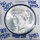 1925 BU UNCIRCULATED SILVER PEACE DOLLAR AUTHENTIC U.S. MINT FREE SHIPPING 3981