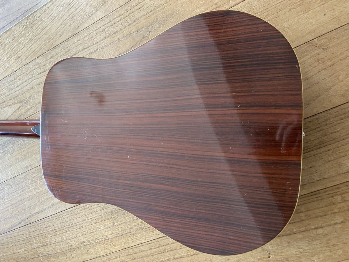 Acoustic Guitar Yamaki Deluxe No.120 Folk Natural Rosewood