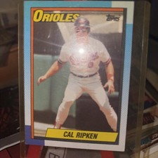 1990 Topps Cal Ripken Baltimore Orioles #570 Baseball Card