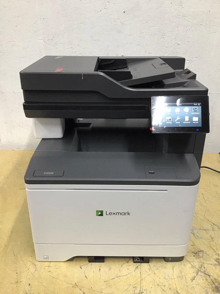 Lexmark CX532adwe MFP Color Laser Printer CRACKED SCANNER GLASS 50M7040 - Image 2 of 4