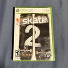 EA Skate 2 Xbox 360 Skateboarding Game, Manual, Multiplayer, T-Teen, 2009
