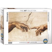 Michelangelo Buonarroti ~ Creation Of Adam Puzzle 0628136620161