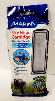 Marina Slim Filters Cartridge Carbon S10 S15 S20 Bio-Carb & Ceramitek Brand New