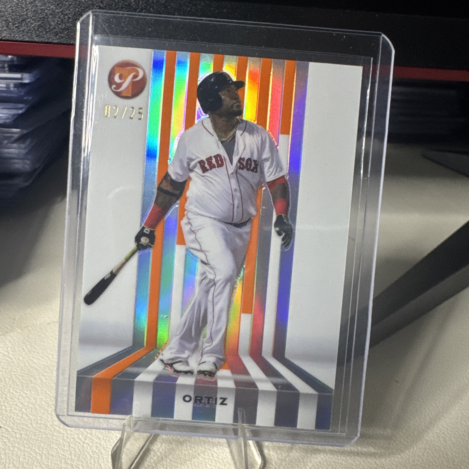 David Ortiz 2026 Topps Pristine #S-7 Pristine Spotless Red Sox #/25