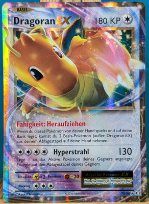 POKEMON - Evolutions - Dragoran EX - 72/108 - deutsch