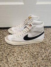 Nike Blazer Mid '77 White/Black Mens 10.5/Women's 12