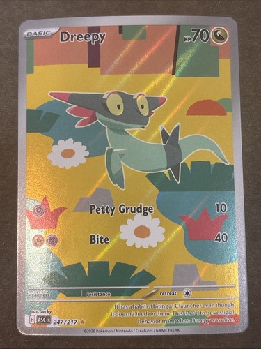 Dreepy Illustration Rare ME: Ascended Heroes 247/217 Pokémon TCG NM
