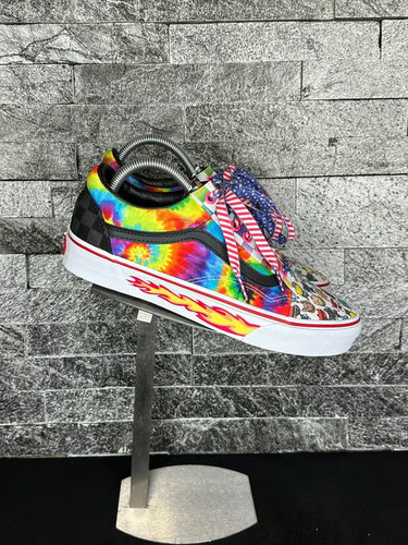 Vans Off The Wall Custom Creations Skate Shoes - M8.5/W10