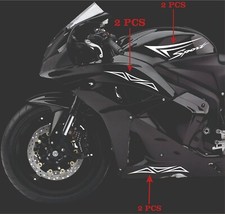 Adesivi compatibili Honda CBR RR (2007-2010) carena DX-SX stickers Moto M0255