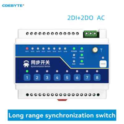 Lora 433MHz 2Way RS485 Wireless Remote Synchronized Switch 10km AC85～265V 
