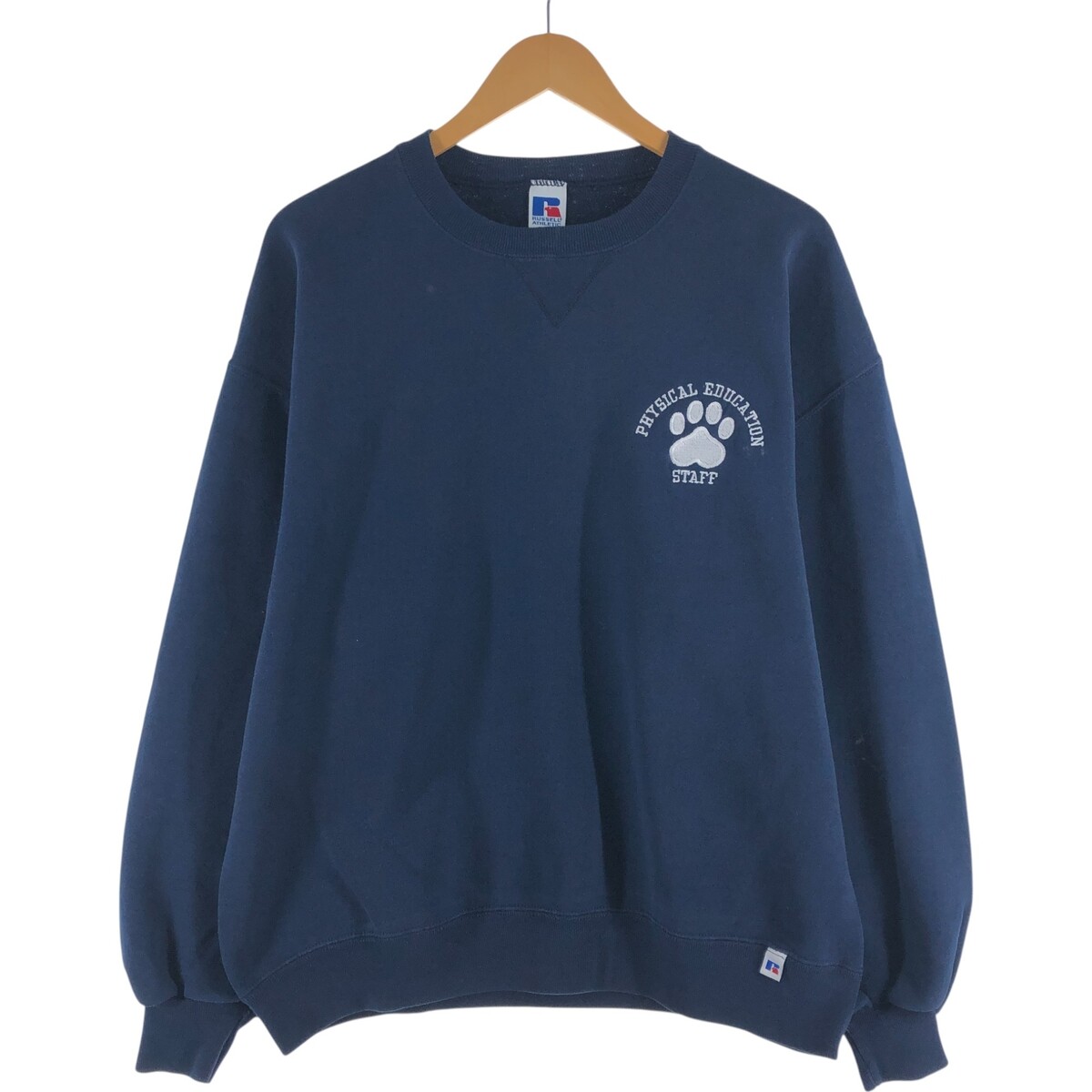 希少　russell 90s vintage sweatshirt サイズXL Vintage 90s Russell Athletic Mens XL Distressed Sports Bar