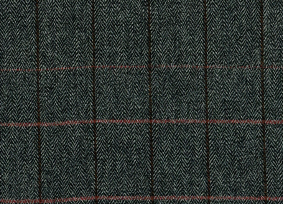 SCOTCH TWEED Tweed Fabric 100% Pure Wool Exclusive Design Ref 1908/001