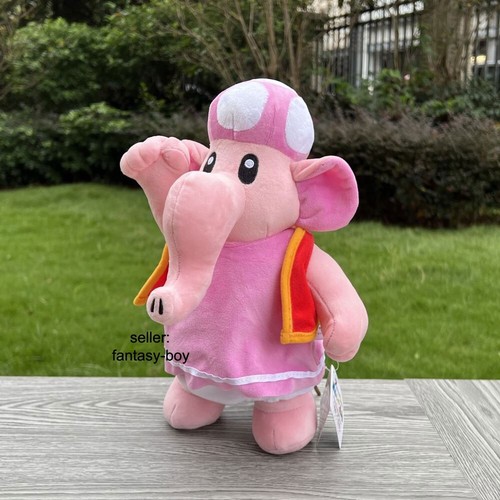 29cm Super Mario Bros Wonder Plush Toad Toadette Elephant Stuffed Toy Doll Gift - Picture 2 of 7