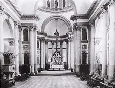 Interior, Il Redentore, Venice, Italy, Magic Lantern Glass Slide