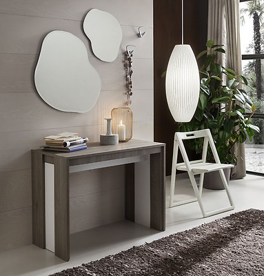 CONSOLLE ALLUNGABILE TAVOLO MODERNO PR-TONY 50 >180 cm MELAMINICO