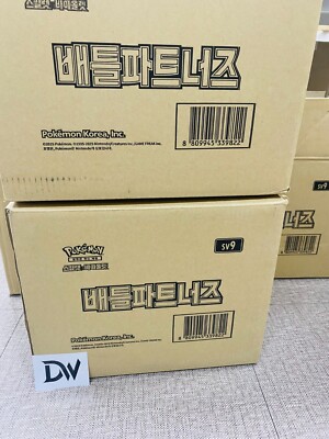 30 BOXES] Pokemon Card Scarlet & Violet Battle Partners Booster Box sv9  Korean