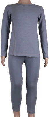 Schiesser Mädchen / Jungen Thermowäsche Set Unterhemd + lange Hose