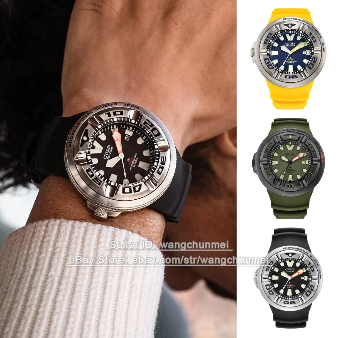 極美品❭シチズン逆輸入ダイバーズ プロマスター300m防水 BJ8050-08