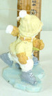 Russ Berrie Ice Sculpture Snowman Ornament Ice Skating Couple Holiday Figurine — photo 7