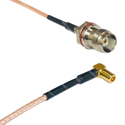 RG316 TNC Female Small Bulk to SSMB ANGLE FEMALE RF Cable Rapid-SHIP LOT