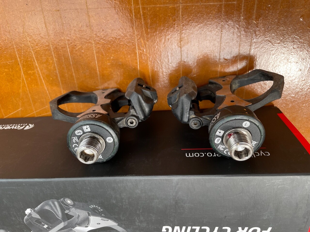 Favero Assioma DUO Power meter road pedals eBay