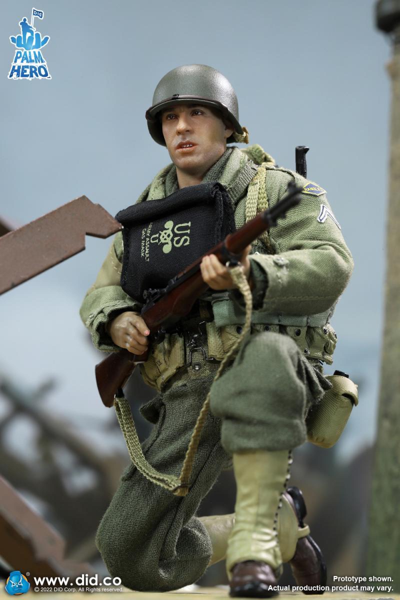 DID XA80011 1/12 Adrian Caparzo WWII US Rangers Soldier 6''Action