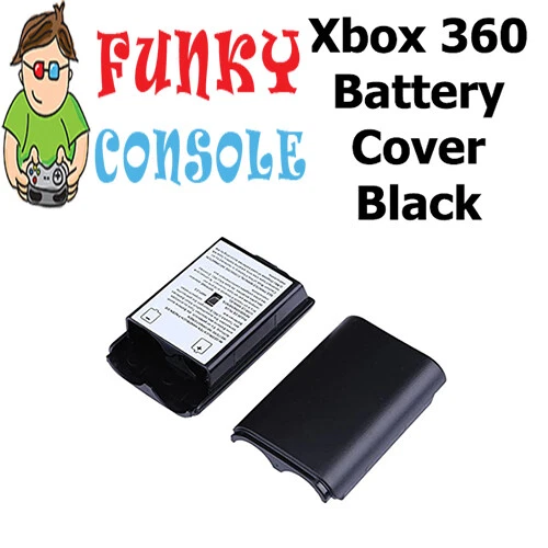 Cache batterie de remplacement Xbox 360 support coque manette sans fil noir