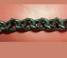 I HAVE MOST SIZES OF SNOW TIRE CHAIN REPAIR CROSS CHAIN LINKS. CONTACT ME