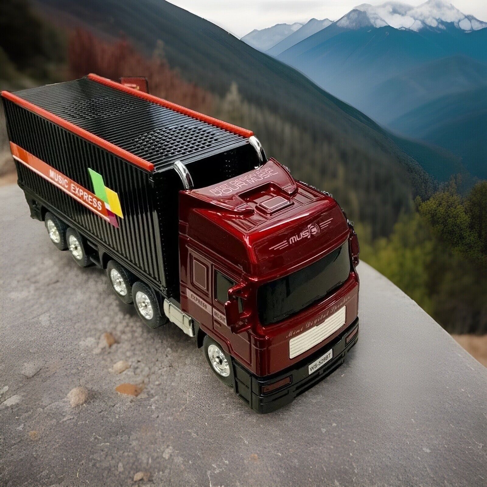 18W Rechargeable Bluetooth Speaker with FM, USB, TF, MP3 and Super Loud Audio Output-image