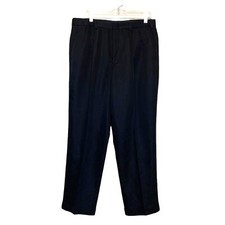 Dockers men black pleated dress pants size 36W x 30
