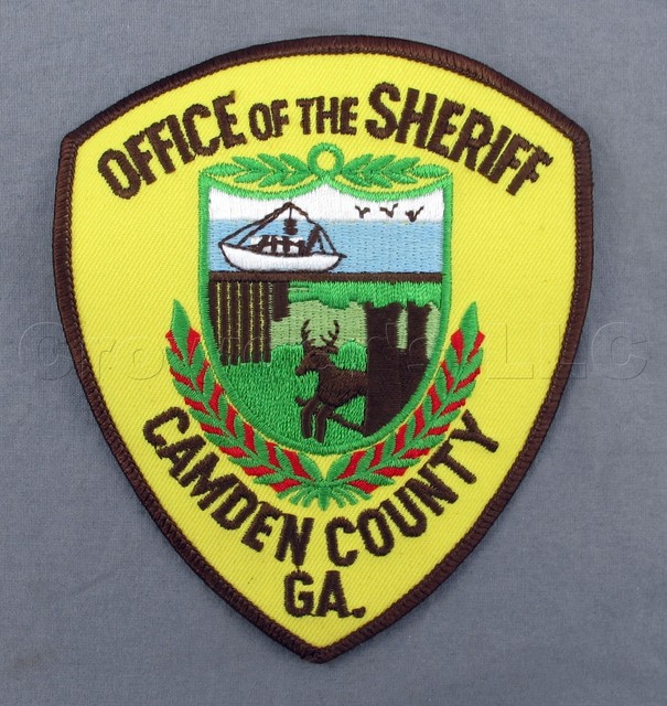 United States Camden County GA Office of The Sheriff Emblem