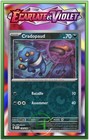 Cradopaud Reverse - EV1:Écarlate et Violet - 130/198 - Carte Pokémon FR Neuve