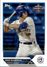 FCL Topps Pro-Debut 2023 Baseball Card #PD-154 Josh Kasevich