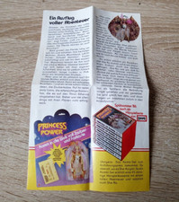 Princess of Power Mini-Werbeflyer MC She-Ra Beilage Flyer Werbung RAR