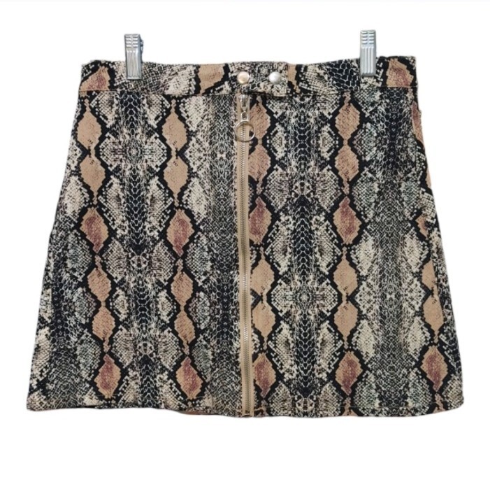 Altard State Snakeskin Python Print Zip Front Min… - image 8