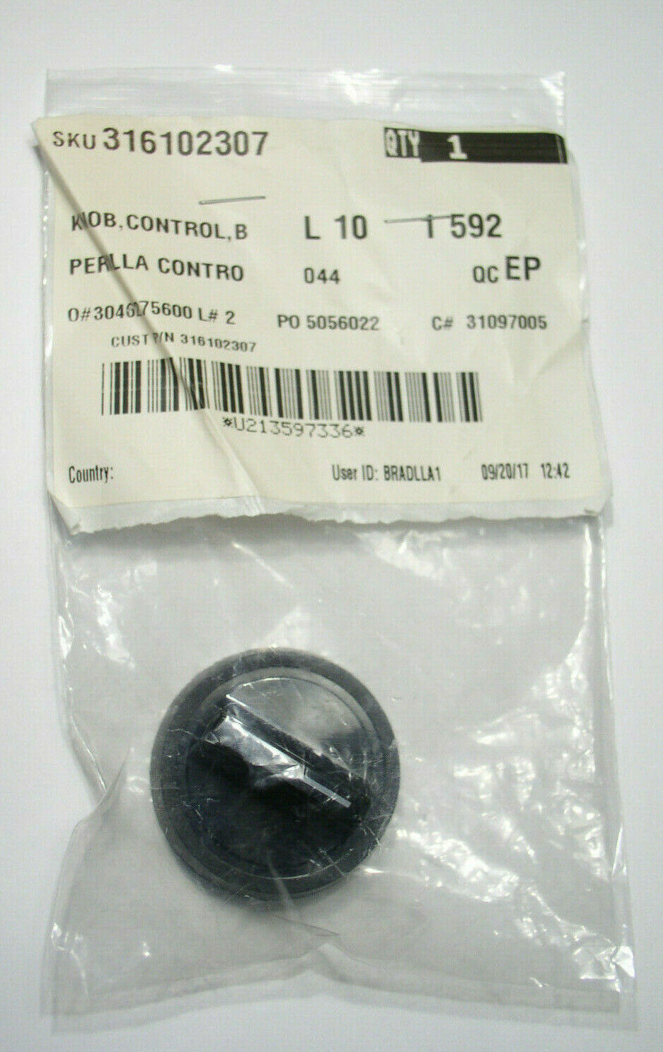 NEW IN PACKAGE free shipping FRIGIDAIRE KENMORE KNOB 316102307 ETC. 2021new shipping free shipping CONTROL