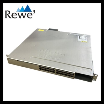 Cisco Catalyst 3850 24 UPOE WS-C3850-24U-L Switch 24 Port 10Gbps 1xPSU