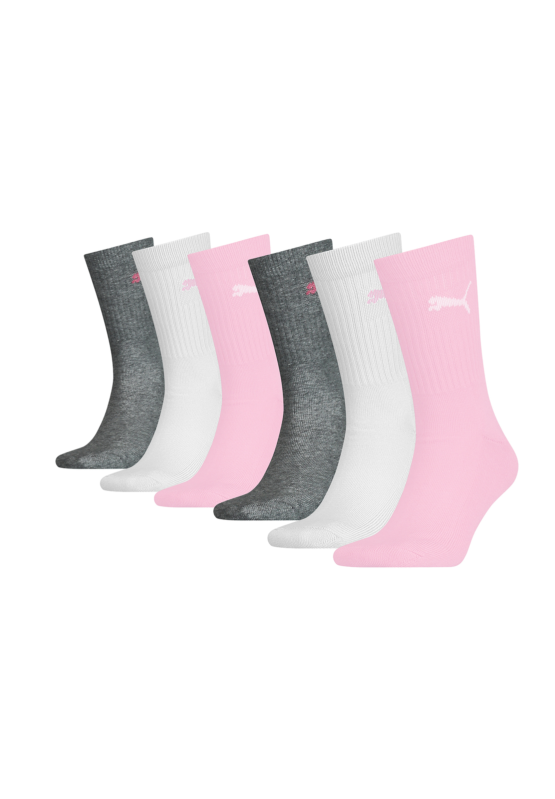 Bas En Coton Pour écolière - Lot De 3 Paires - Taille 34,5-35,5 (11-12 Ans) - Pour Uniforme Scolaire - Noir, Blanc, Marine, Gris - 2