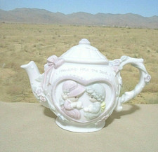 Precious Moments Figurine, Porcelain Teapot, 346586A 1993