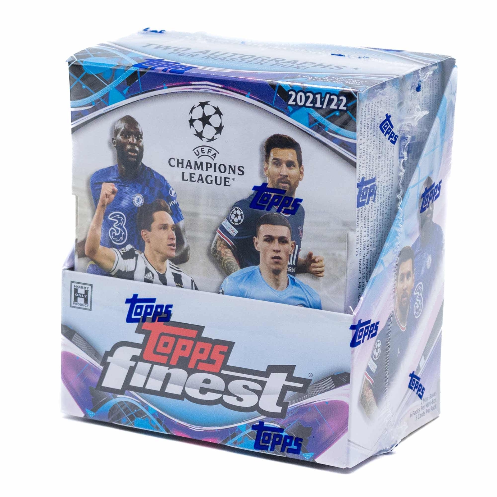 Topps UEFA Champions League Finest Hobby Soccer Box Football 2021-22