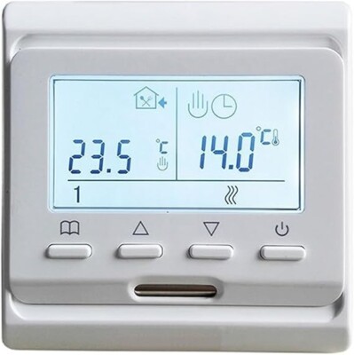 MincoHome Touchscreen Thermostat, elektrische Fußbodenheizungssteuerung UVP 25£