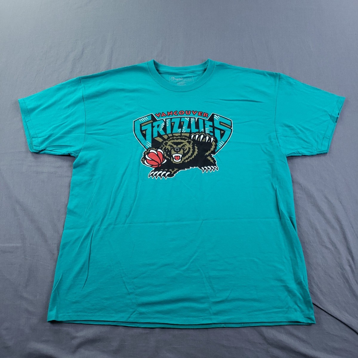 Vancouver Grizzlies NBA公式シューティングシャツ Vancouver Grizzlies Shirt Mens 2XL XXL Green NBA Basketball
