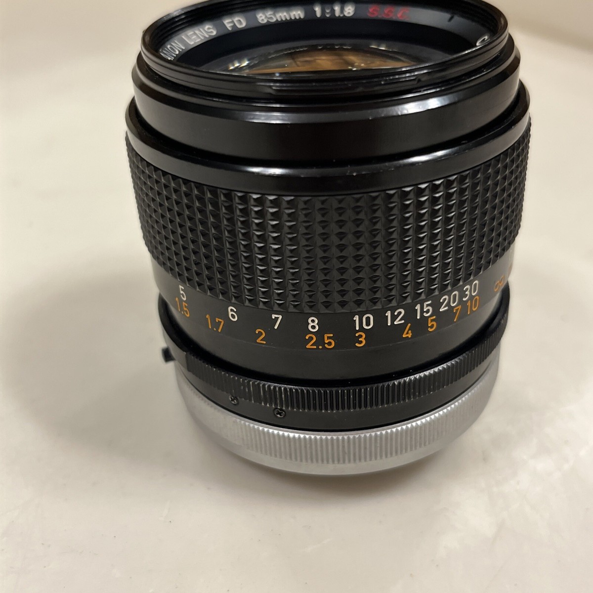 Canon FD 85mm F/1.8 S.S.C. SSC MF Portrait Camera Lens From