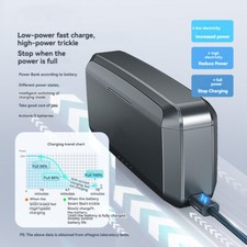 Fast Charging Power Bank Charger Sport Camera Accessories For DJI OSMO Action4/3