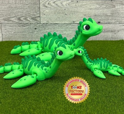 3D Printed Articulating Lochness Monster (Toonz Factory)