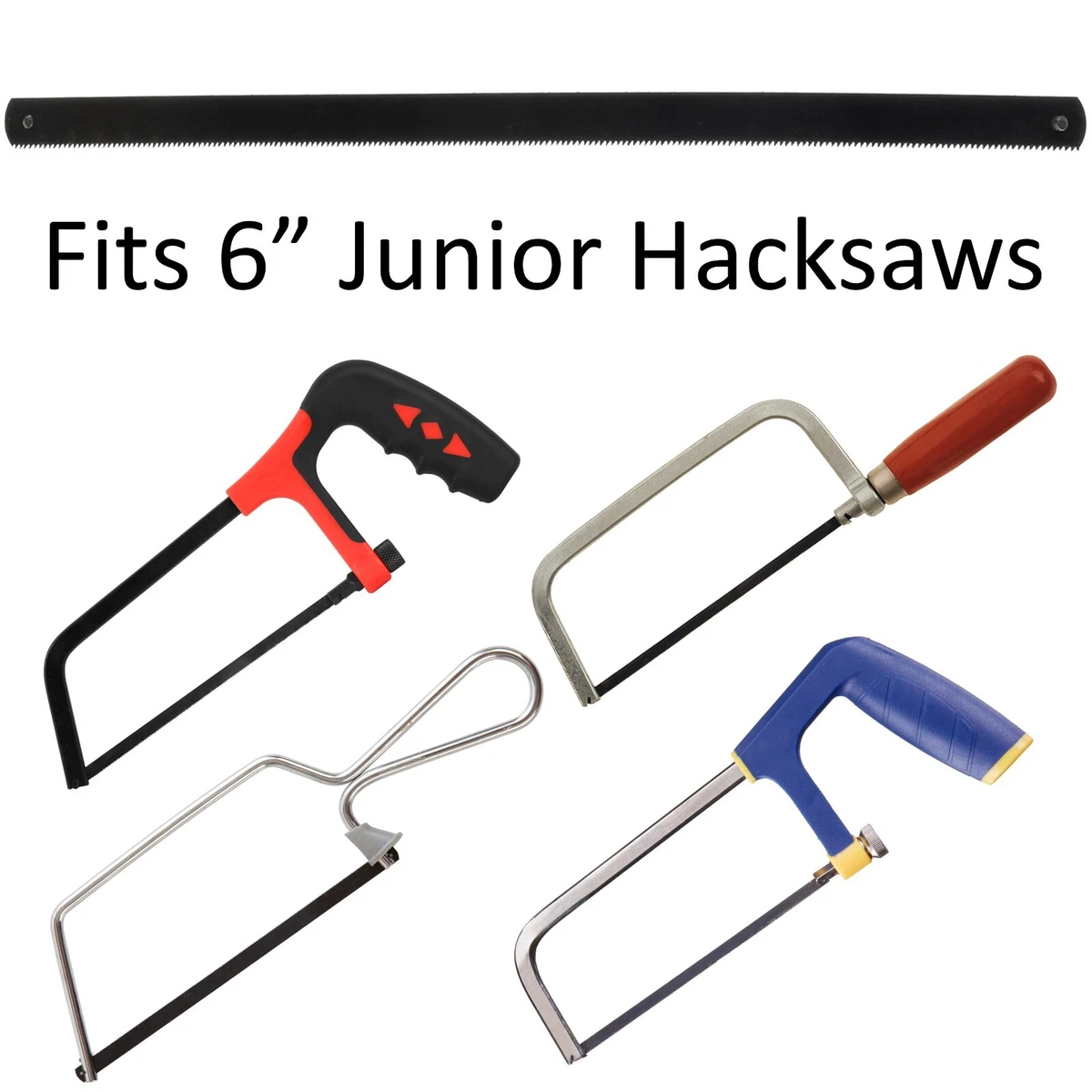 50 x Junior Hacksaw Blades 6